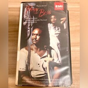 VHS Porgy & Bess Tape Movie Set Of 2 George Ira Gershwin DuBose Dorothy Heyward